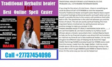 TRADITIONAL HEALER FOR BAD LUCK CALL +27737454096
