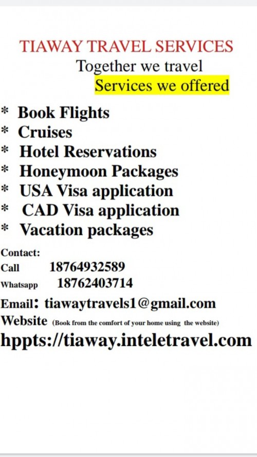 Flight, Cruises, Hotel Accommodation Packages
