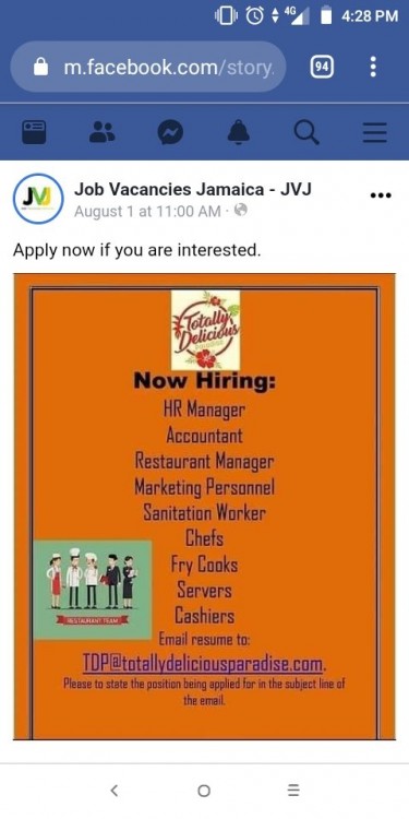 A BAKERY NEED SERVER ,CASHIER NEED THAT RESUME ?