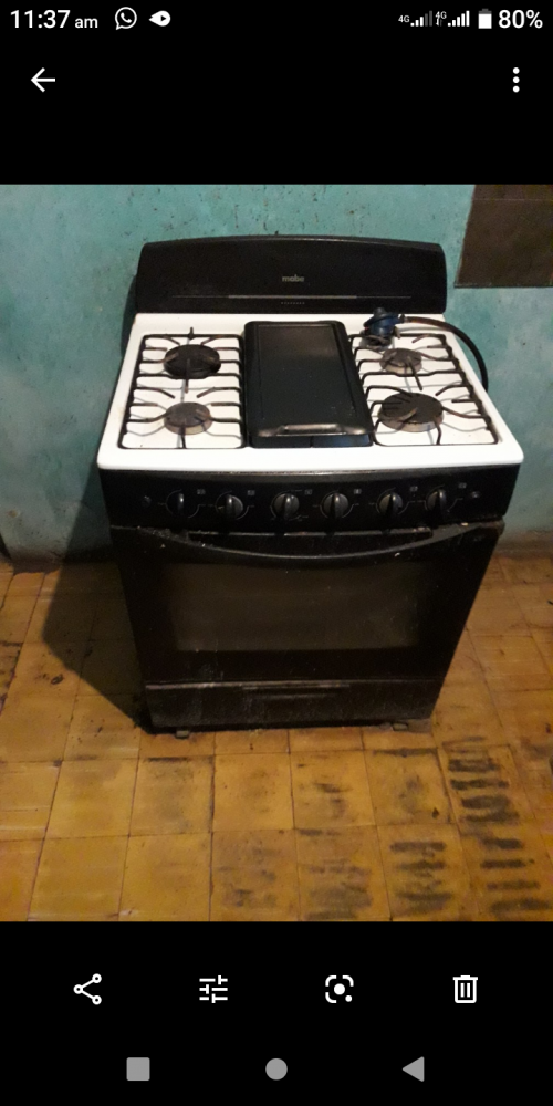 Gas Stove Work Selling Now Oven Work 4burner 32k