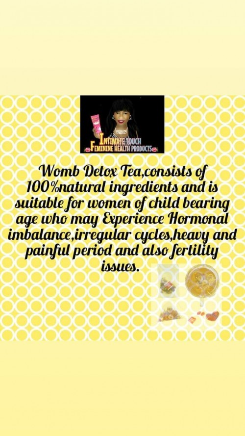 Womb Detox Tea Made From Natural Herbs