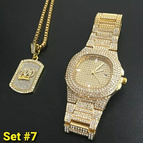 Jewelry Set Chain And Watch