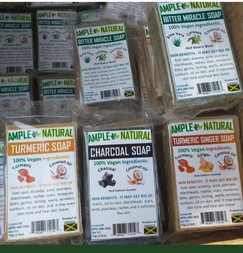 100% All Natural Soaps..