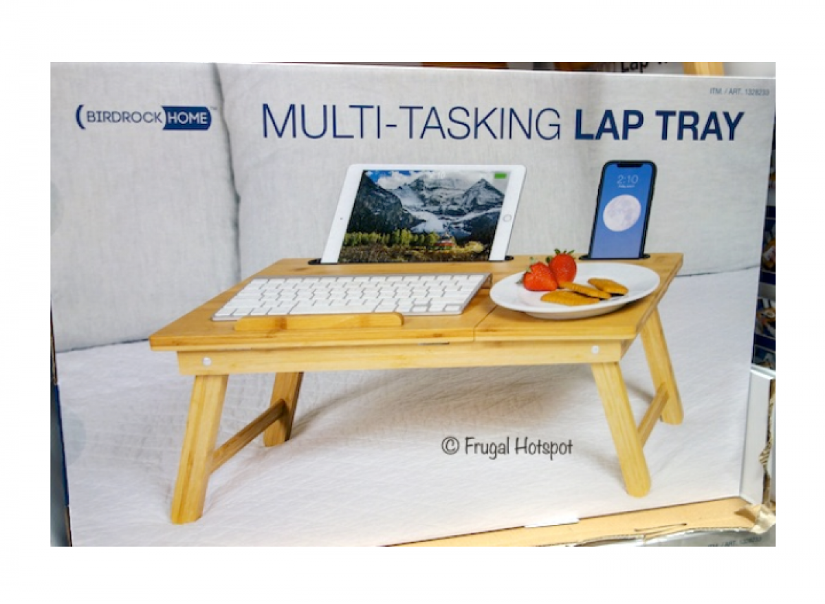 multitasking bamboo lap tray