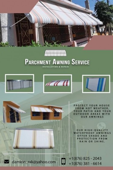 Parchment Awning Service Installation & Repairs