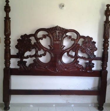 Handcrafted King Size Headboard 