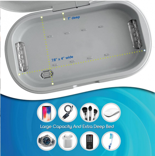 IonUV Phone Sanitizer/wireless CHARGER With Aromat
