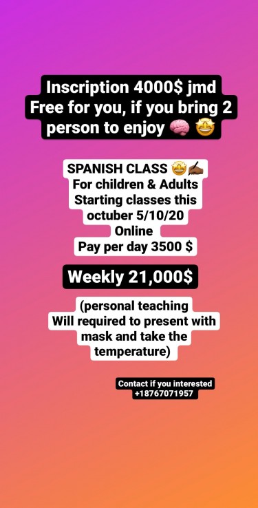 Spanish CLASS 