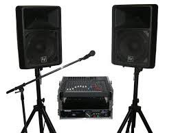 Used DJ Sound System SHURE Mackie Design