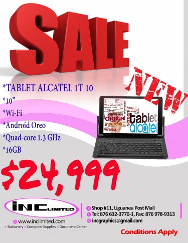 TABLET ALCATEL 1T 10