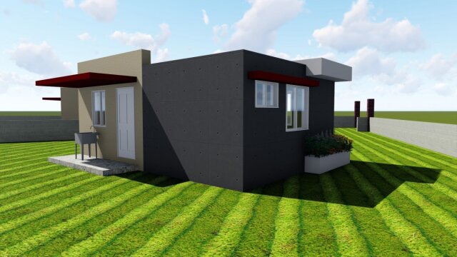 1 Bedroom House For Construction Sale