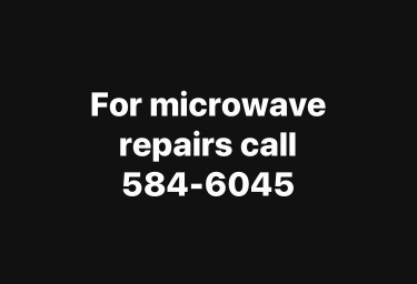 Get Your Microwave Repairs In Minutes!