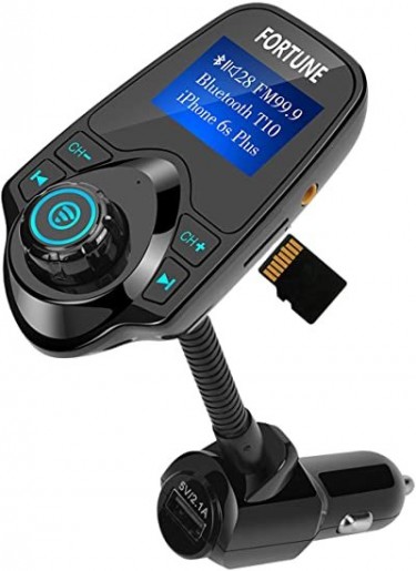 [Used] Bluetooth Car FM Transmitter Audio Adapter/