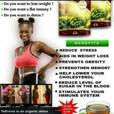 TeDivina Detox/weight Loss Tea From Vida Divina 