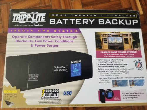 Back Up Battery Pack