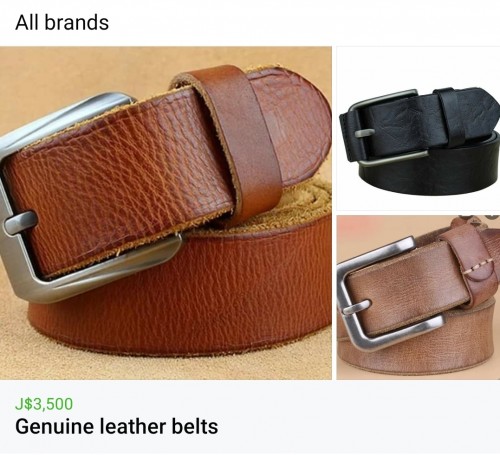 Genuine Leather Belts And Walkets