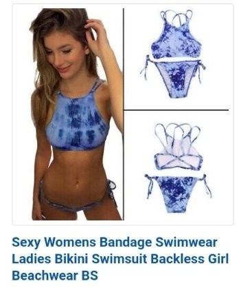 Bikini Swimwear-Size M