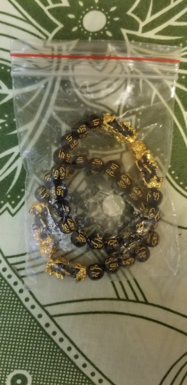 Original Feng Shui Black Obsidian Lucky Bracelet