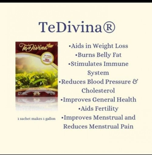 TeDivina Tea Weight And Tummy Loss,menstrual Cramp