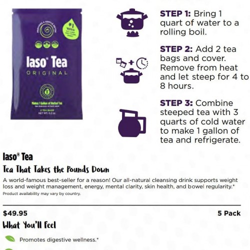 (IASO TEA)best Selling. Detox +weight Loss Tea