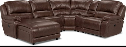 Leather 5 Piece Sectional Couch/settee