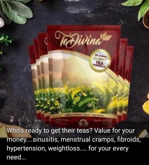 TeDivina Tea.weight Loss,flat Tummy,conceiving Etc