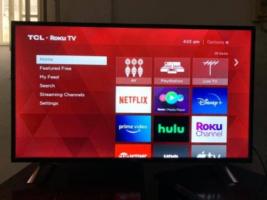 43 Inch TCL Smart Tv, 1080p HD Comes With Netflix