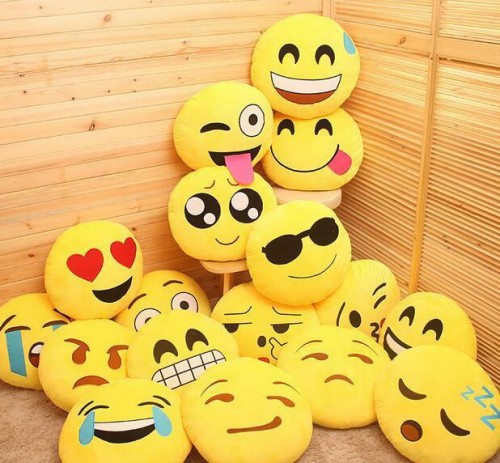 Emoji Pillows And Bluetooth Speakers