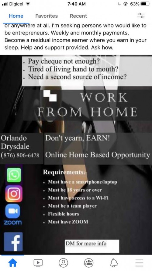 Home Based Opportunity