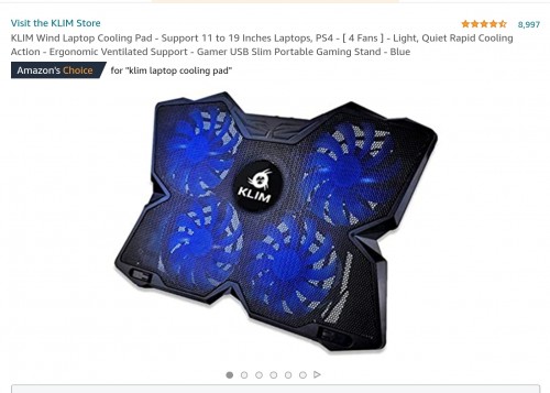 GLOWIMG LAPTOP COOLING PAD AND MOUSE