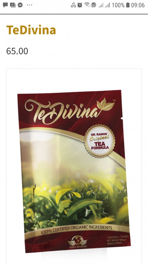 TeDivina Detox Tea With Weight Loss Benefit