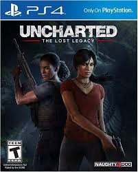 Uncharted,  The Lost Legacy ..... Ps4 Game Cd