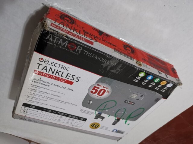 ATMOR 14KW TANKLESS INSTANT WATER HEATER