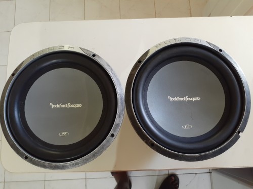 TWO 12INCH  Dual COIL PUNCH SUBWOOFER 