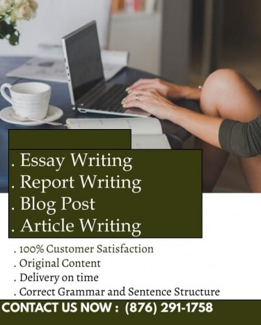  Original Essay, Report And Article Writing 