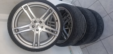 19' TSW Rims And Tyres
