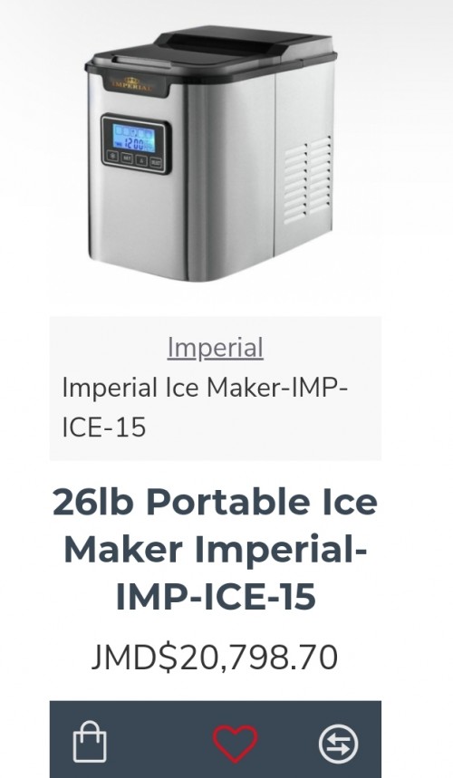 New Ice Making Machine
