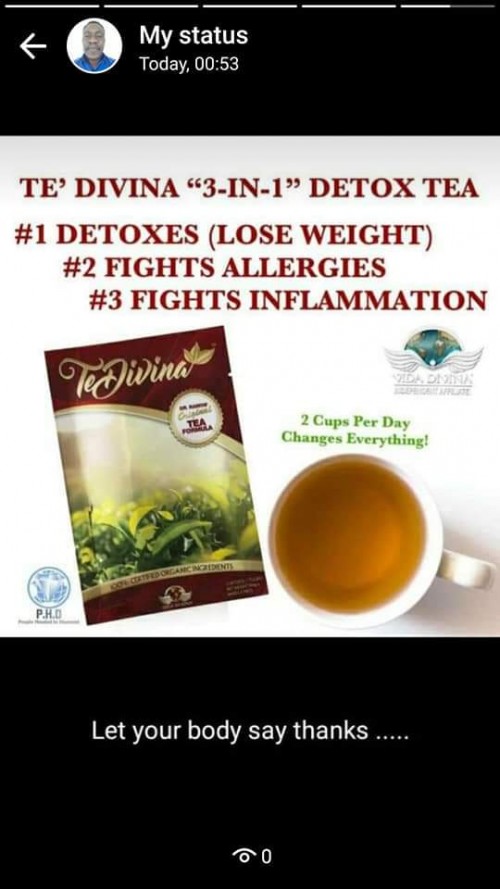 TeDivina Detox Tea And Other Health Products