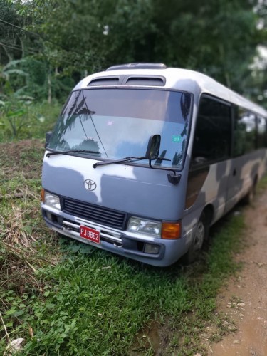 2003 Toyota Coaster Deportee With Bus Route