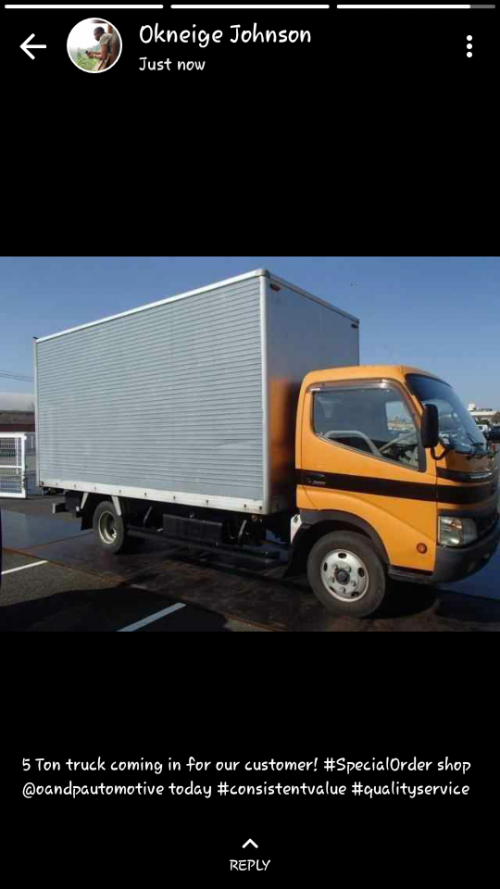2004 Hino Dutro 5 Ton Box Truck