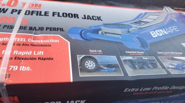 Extra Low Profile Hydraulic Dual Action Floor Jack