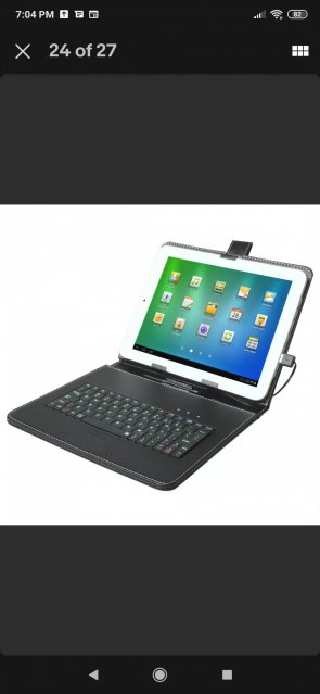Tablet Keyboard Leather Case Cover Stand For 10
