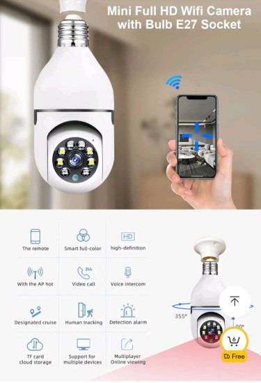 Wifi Smart Camera Bulb