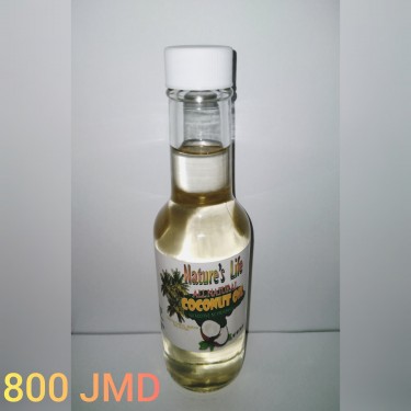 All Natural Jamaican Coconut Oil 