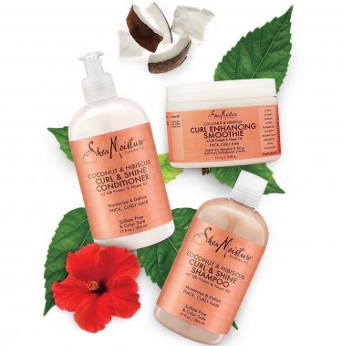 Shea Moisture Coconut And Hibiscus Combination Pac