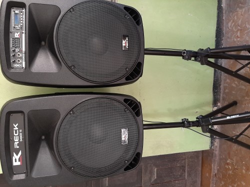 RECK Heavy Duty Speakers (FULLY COMPLETE)
