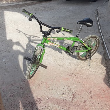 Fairly Used Bmx 20 Inch Green 
