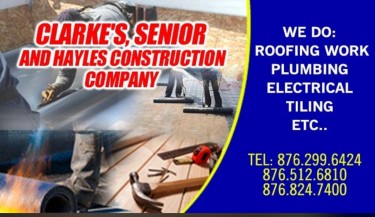 Clarke's, Senior And Hayles' Construction Company