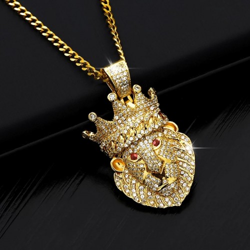 Lion Shaped Pendant Necklace