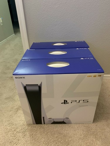 PS 5 Consoles Half Way Str